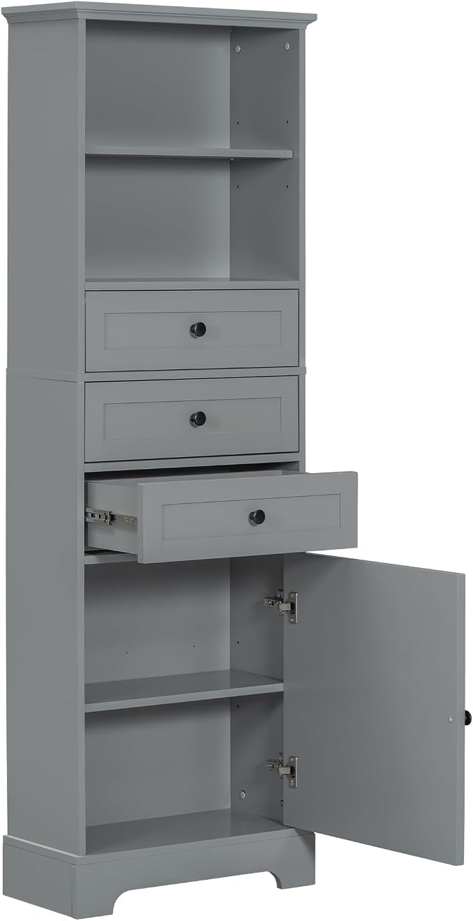 Favfurish 67" Tall Bathroom Storage Cabinet - Image 10