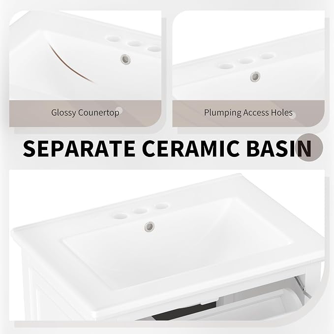 Linique 24" Bathroom Vanity - Image 5