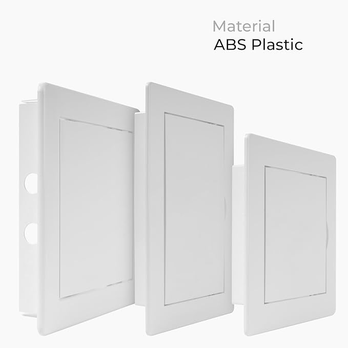 10x13 Inch White Access Panel – ABS Plastic Rectangular Wall & Ceiling Access - Image 3