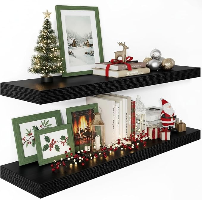 Vivelove 12" Deep Floating Shelves by VIVELOVE