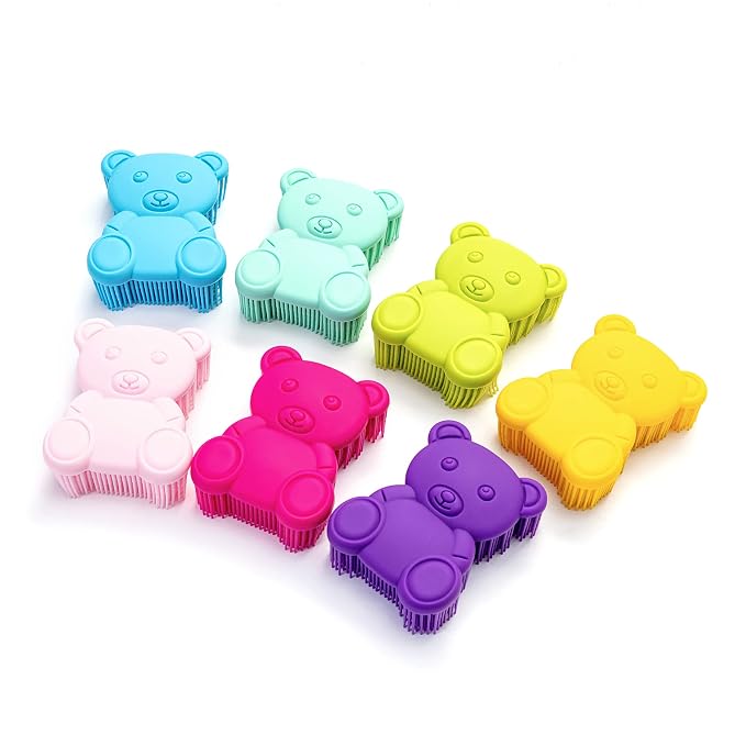 Premium Sensory Brush for Kids or Autism, Soft Silicone Body Scrubber, 2 in 1 - Image 7