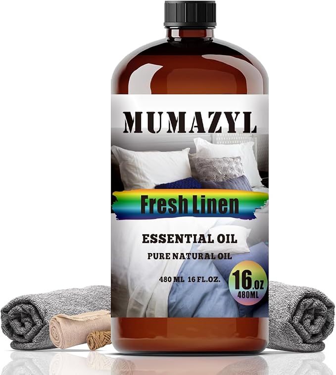 Fresh Linen Essential Oil, Fresh Linen Oil 16 Fl Oz 480ML by MUMAZYLESSENTIALOIL