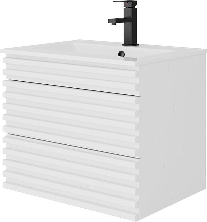 LUCKWIND 24" Floating Bathroom Vanity - Image 7