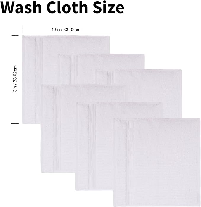 Everplush Youth Style Wash Cloth 6-Piece Combo - Image 3