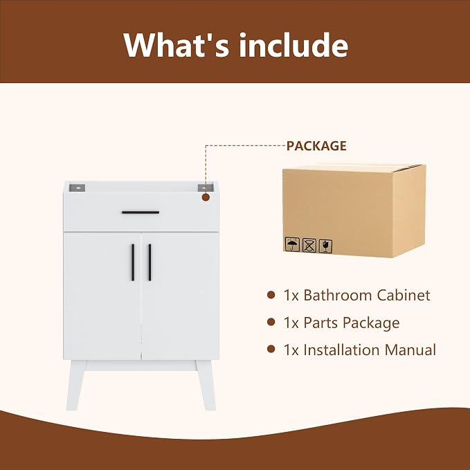 Bathroom Vanity Without Sink, Vanity Combo - Image 6
