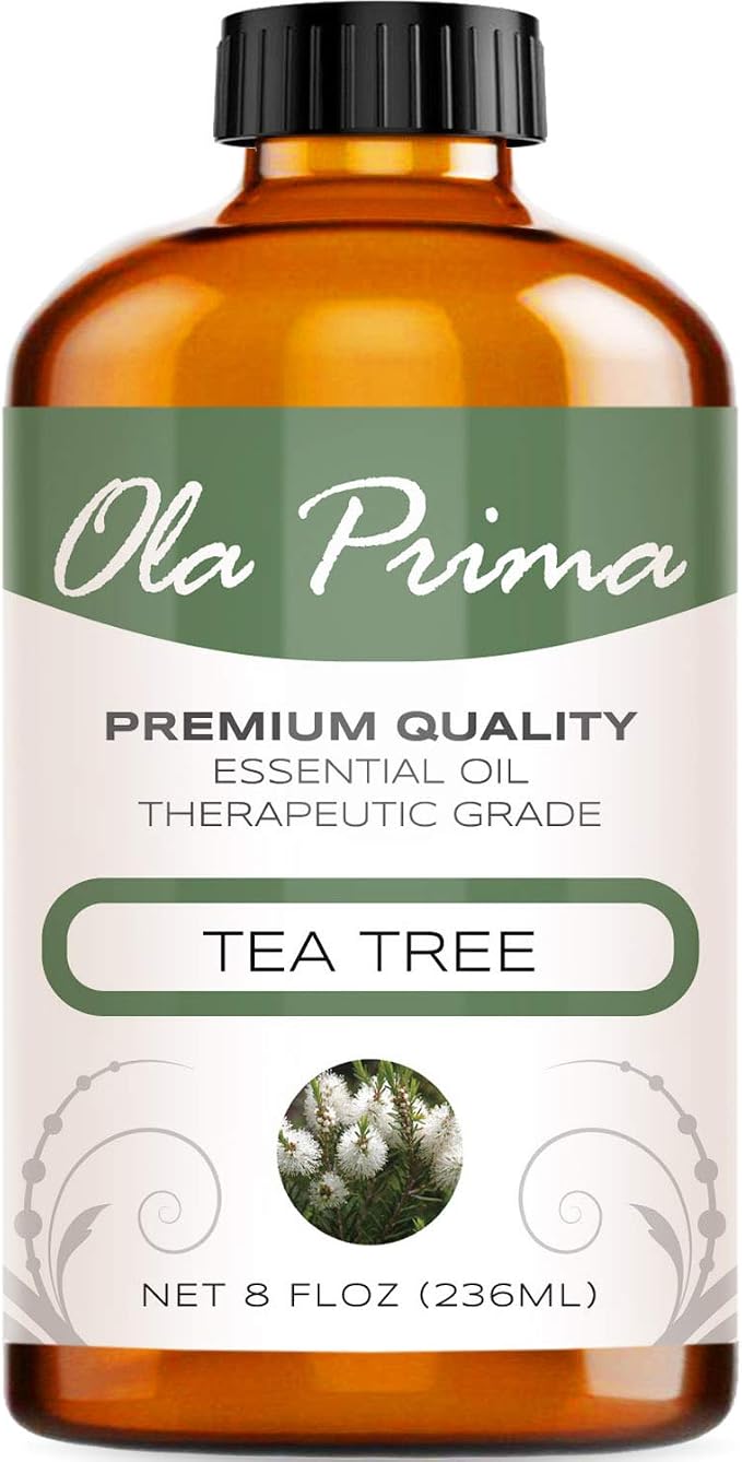 Ola Prima Tea Tree Essential Oil 8oz Pure Bulk by OlaPrima