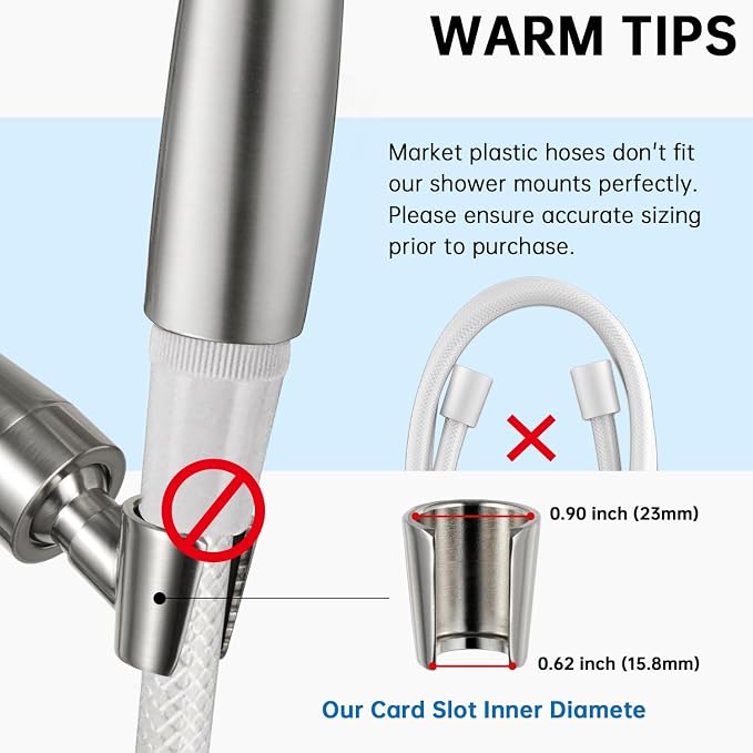 G-Promise Metal Shower Head Holder - Image 3