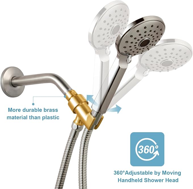 OFFO Shower Head Holder All Metal - Image 4