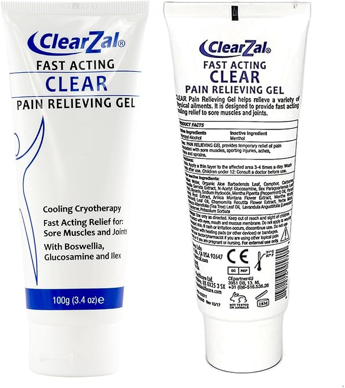 ClearZal Fast Acting Clear Pain Relieving Gel - Image 8