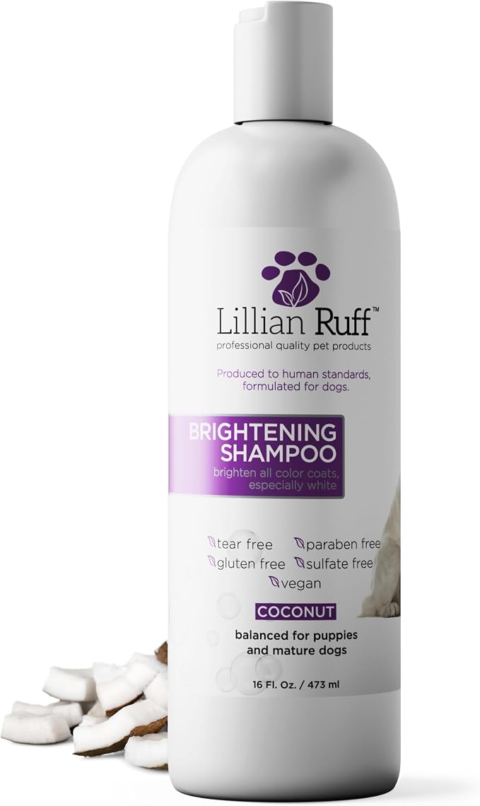 Lillian Ruff PRO Formula Ultra Brightening Dog Shampoo by LillianRuff
