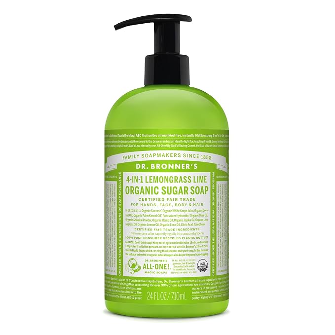 Dr. Bronner's - Organic Sugar Soap - Made by DrBronners