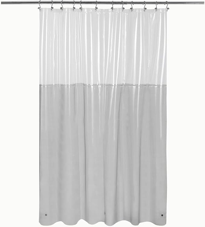 Shower Curtain Liner with 3 Magnets by BarossaDesign