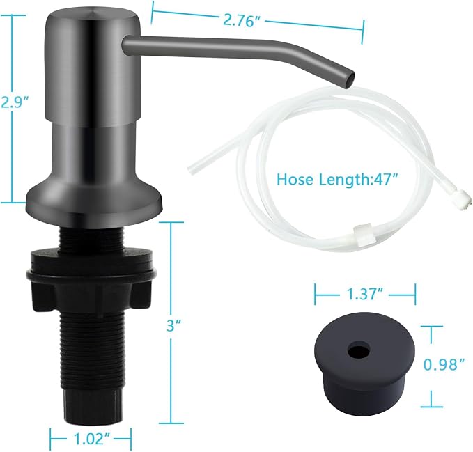 Soap Dispenser for Kitchen Sink, Kichen Sink SoapDispenser, Under Sink - Image 6