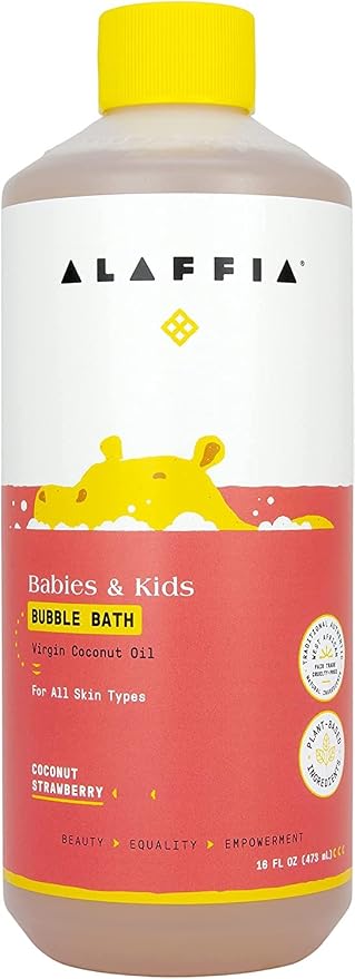 Alaffia Babies and Kids Bubble Bath, Gentle Bath Essentials - Image 8