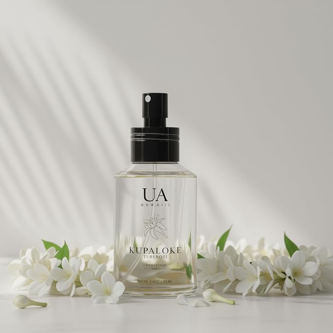Kupaloke Tuberose Body and Hair Mist from Hawaii, Hair Perfume - Image 9