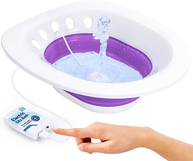 Electric Sitz Bath for Toilet Seat by MSIORI