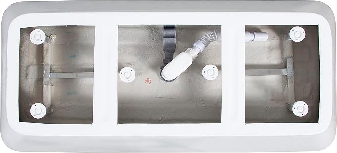 66'' Acrylic Freestanding Bathtub, Deep Soaking Tub - Image 7