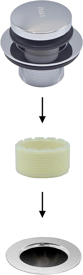 Tip-Toe Bath Drain Trim Kit - Image 7