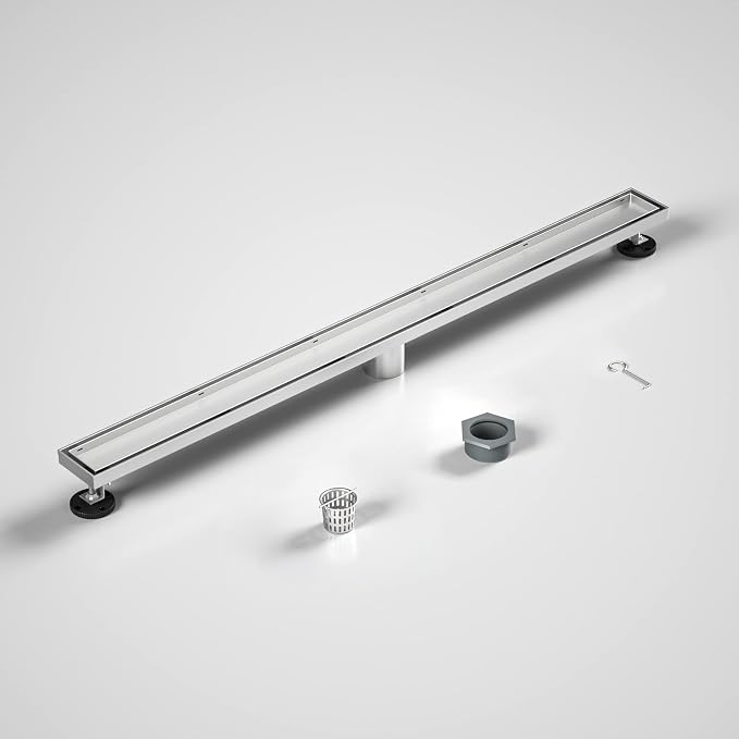 Linear Shower Drain 36", Brushed Floor Drain - Image 2