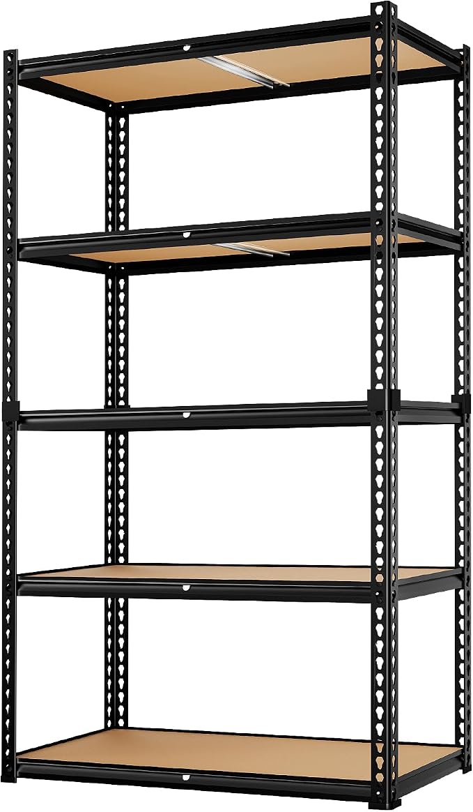 LEVELEVE 5-Tier Heavy Duty Storage Shelving Unit, 2000 lbs Capacity, Adjustable by Unknown