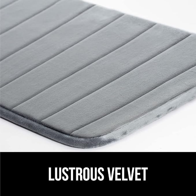 GORILLA GRIP Memory Foam Bath Mat, Soft Absorbent US Designed Bathroom Rug - Image 6
