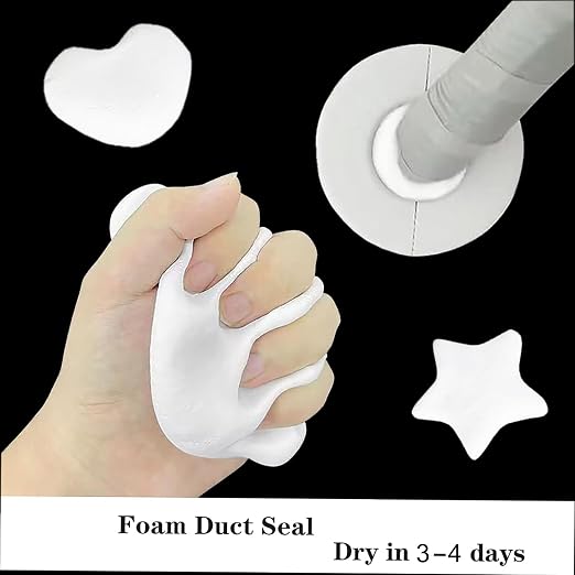 New Type 10 White Seal Putty Waterproof Duct Seal Repair Sealing Clay, Quick - Image 4