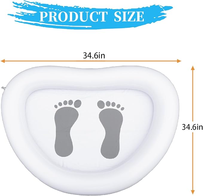Portable Inflatable Foot Bath for Beach & Pool - Image 5