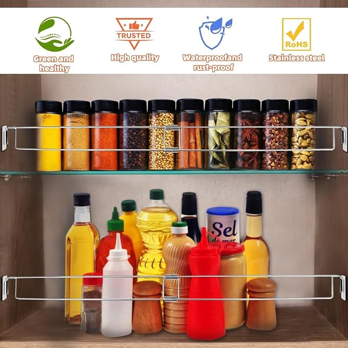 RV Shower Corner Storage Bar, RV/Camper/Travel Trailer Bathroom Corner - Image 5