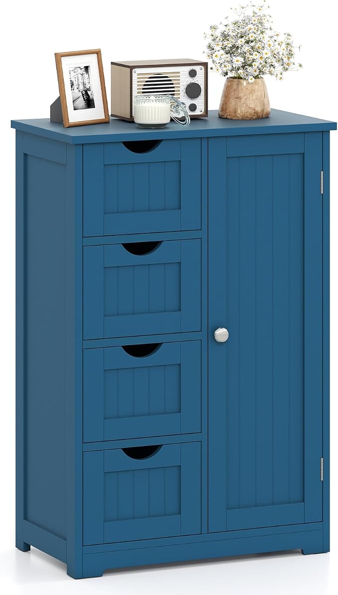 Giantex Bathroom Cabinet, Freestanding Storage Cabinet by Giantex