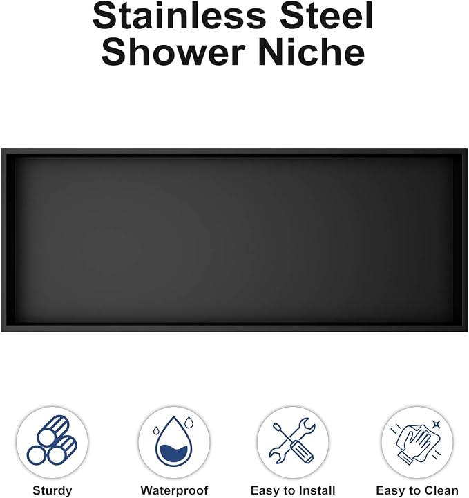 Achelous Stainless Steel Wall Insert Niche - Image 6