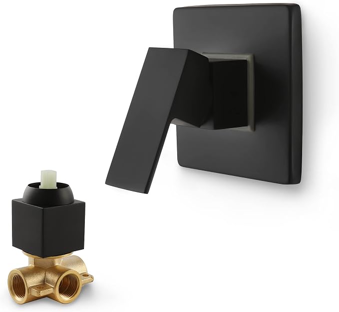 SKOWLL Bathroom Shower Valve Single Function Shower Mixer Valve, Wall Mount by SKOWLL