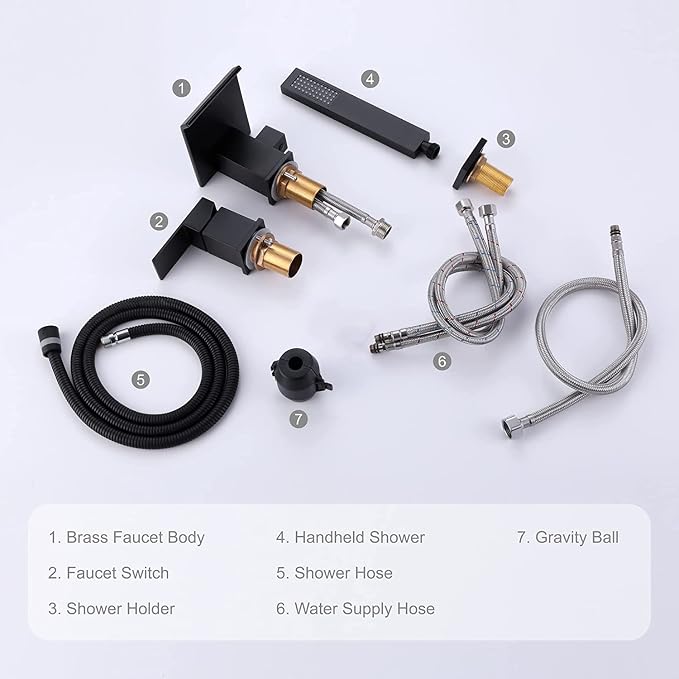 TapLong Modern Roman Tub Faucet - Image 5