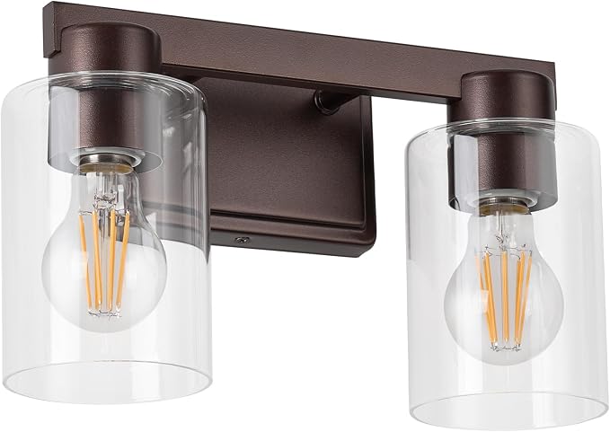 2-Light Bathroom Light Fixtures Modern Vanity Lights - Image 9