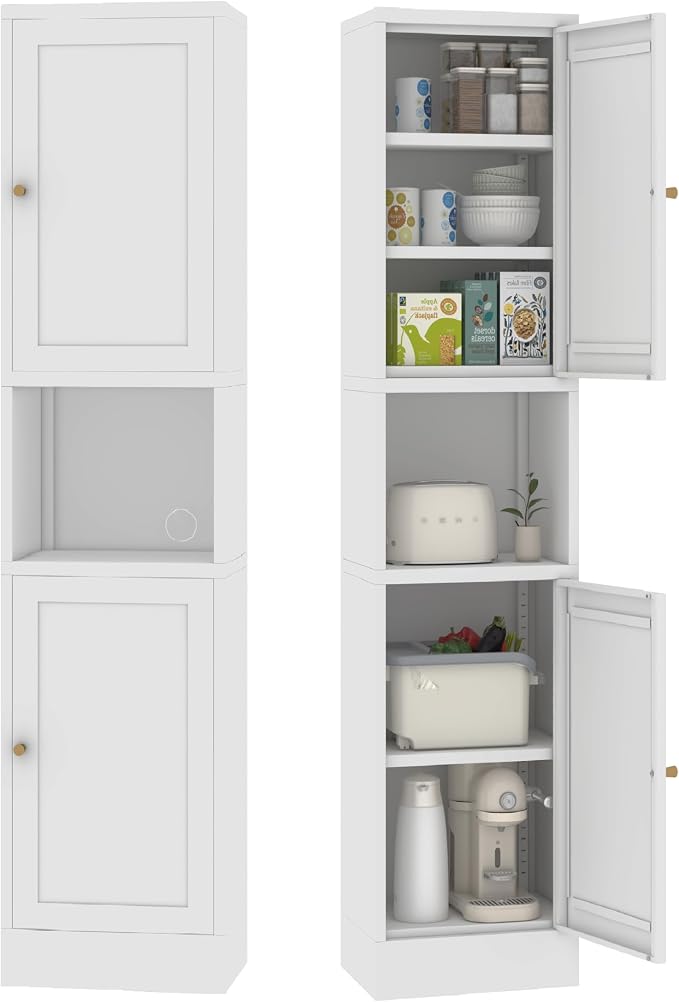 Tall Narrow Storage Cabinet by XIUSVON