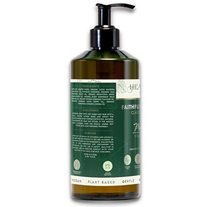 Liquid Castile Soap | Organic Olive and Coconut Oils | Non Drying Formula - Image 2