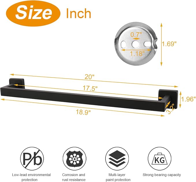 TocTen Bath Towel Rack - Image 6