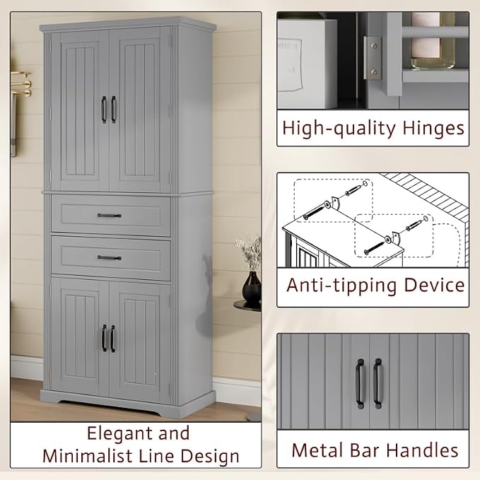 Polibi Elegant Storage Cabinet - Image 6