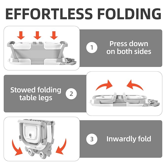 Collapsible Baby Bathtub for Newborns to Toddler - Image 6