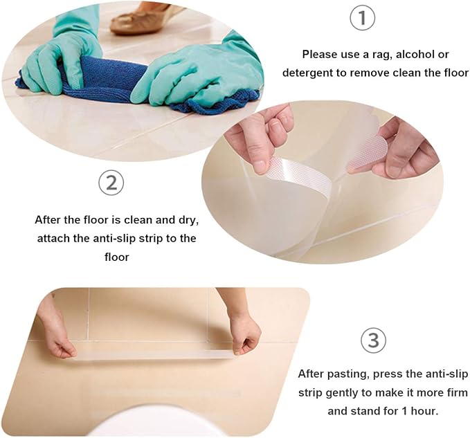 Kyerivs Non Slip Bathtub Stickers Mat - Image 6