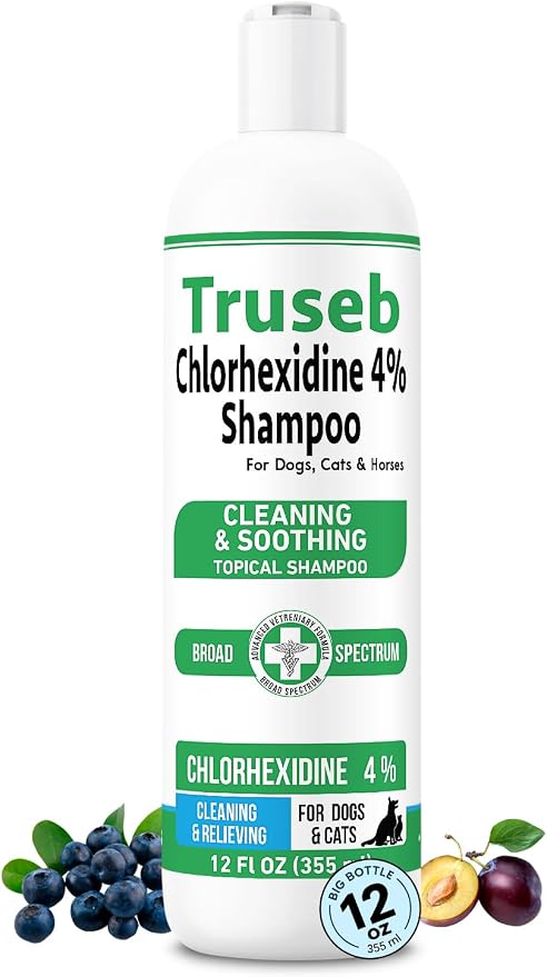 Truseb Topical Chlorhexidine 4% Shampoo by Pet+Health+Pharma