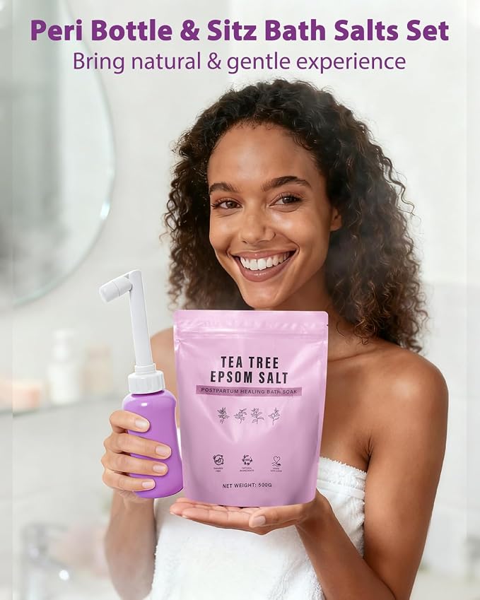 Peri Bottle Sitz Bath Salts Set - Image 2