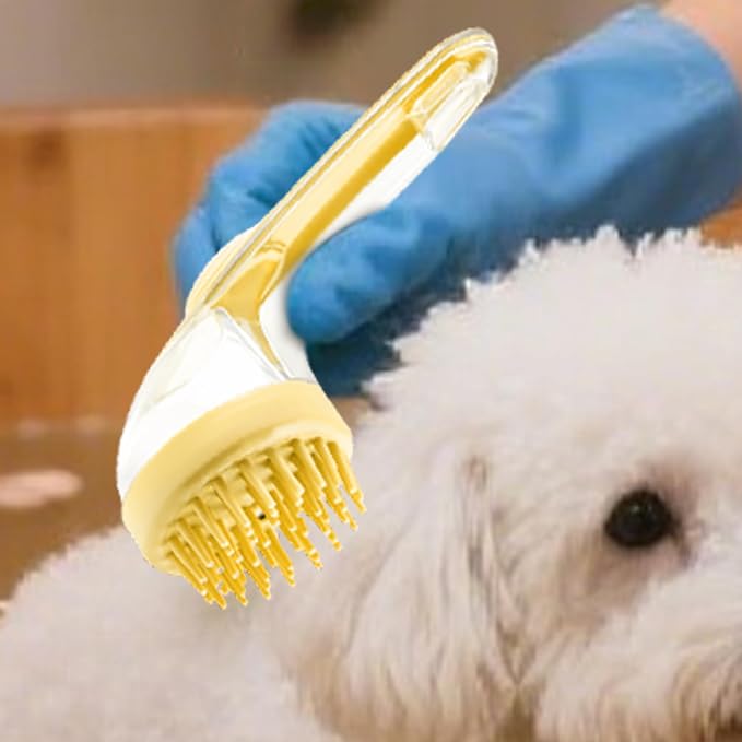 Dog Bath Brush – Cat Grooming Scrubber - Image 3