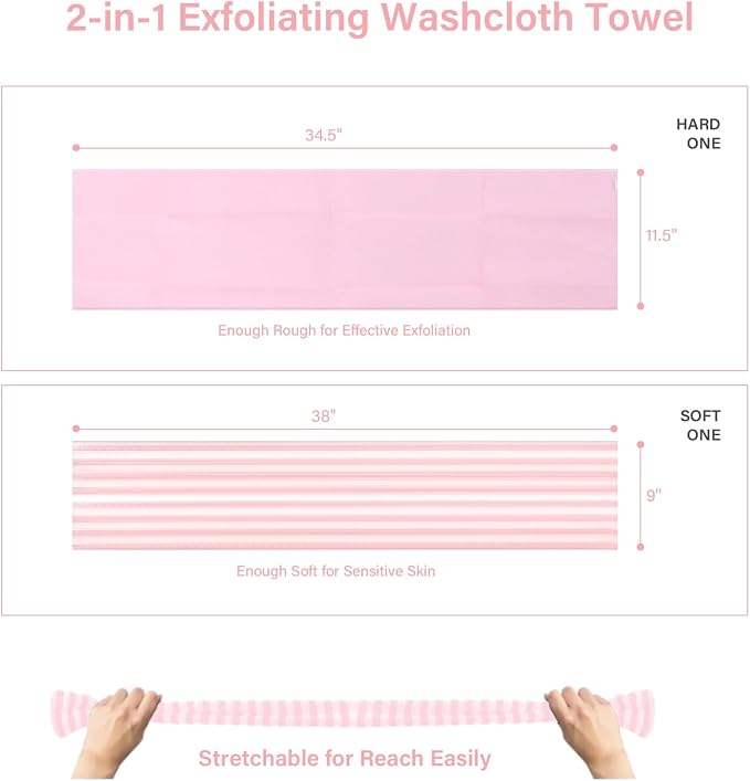 Yiclick Exfoliating Washcloth Towel - Image 7