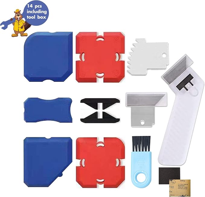 Silicone Profiling Kit, Professional Silicone Profiling Tool, Caulking Tool kit - Image 2