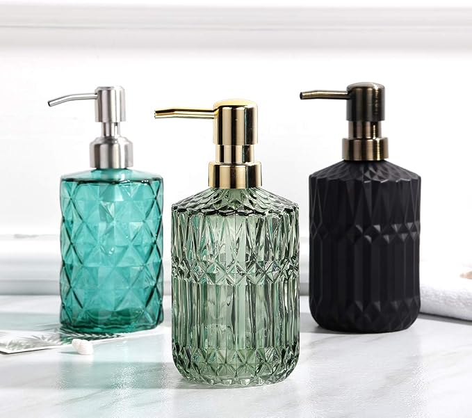 Soap Dispenser with Pump, Refillable Liquid Hand Soap Dish Soap Dispensers - Image 6