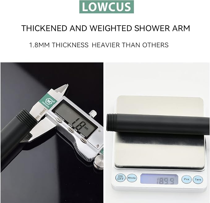 Wall Mounted Extention Shower Arm - Image 2