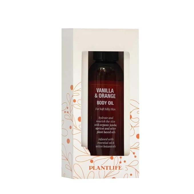 Plantlife Vanilla Orange Body Oil by PlantlifeNaturalBodyCare