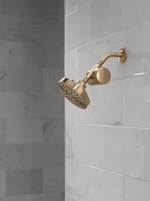 Delta Faucet 5-Setting Shower Head Gold - Image 9