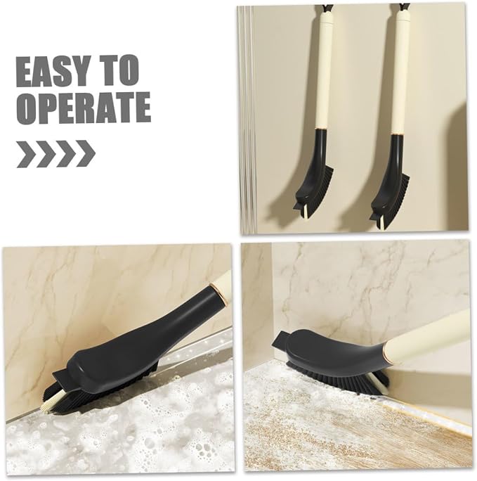 Mipcase 2Pcs Hard-bristled Crevice Cleaning Brush - Image 2