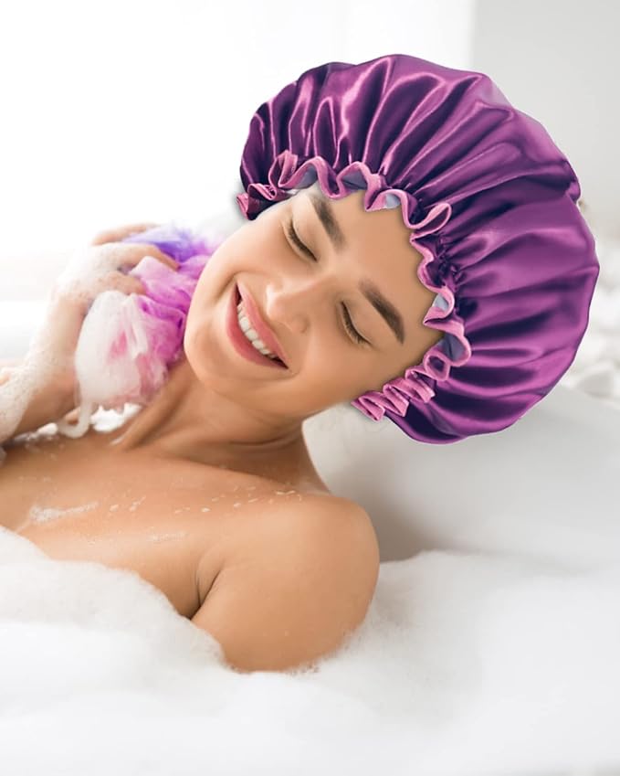 Aquior Shower Caps, Reusable Shower Cap - Image 7